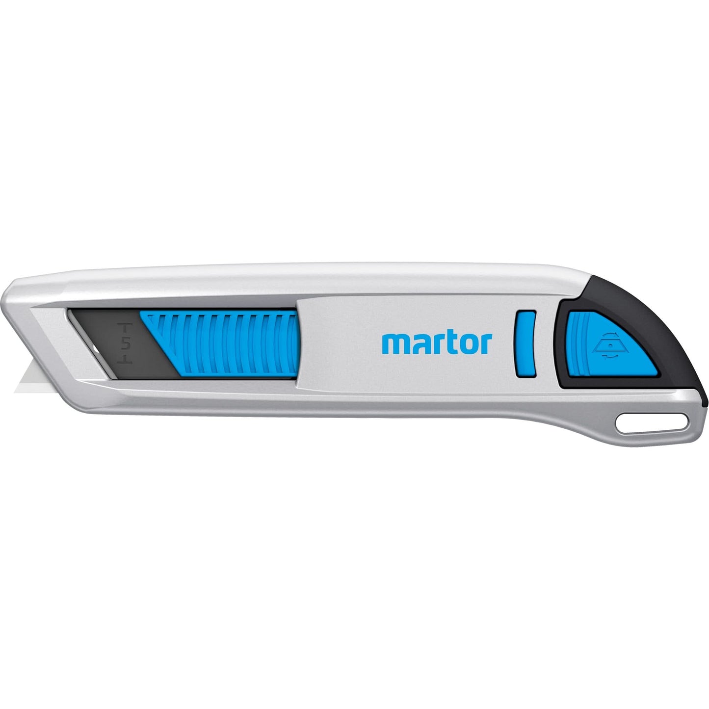 Secunorm 500 Knife Semi Automatic Retractable, 5 mm, Stainless Steel, Metal Handle