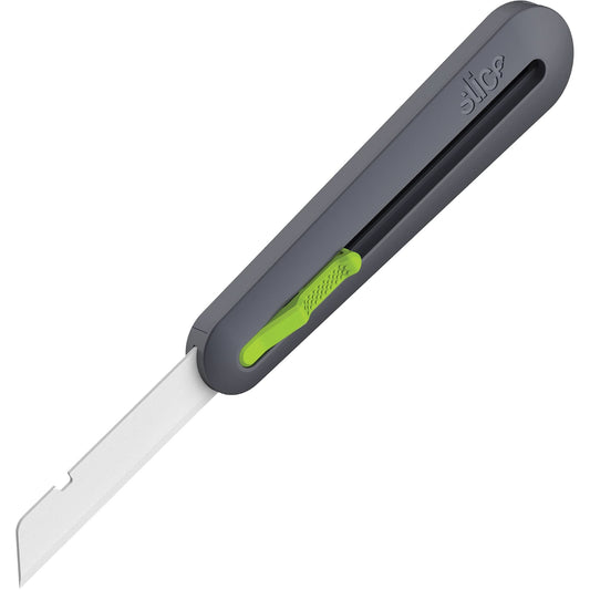 Couteau industriel auto-rétractable Slice™ en céramique, manche en nylon