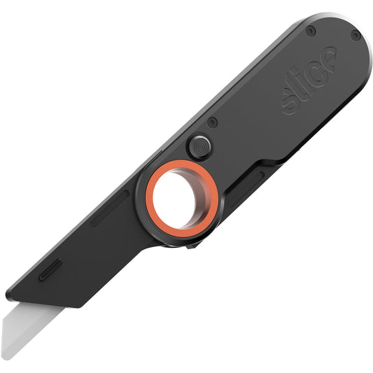 Couteau utilitaire pliant Slice™ , lame de 76 mm, lame en céramique, manche en métal