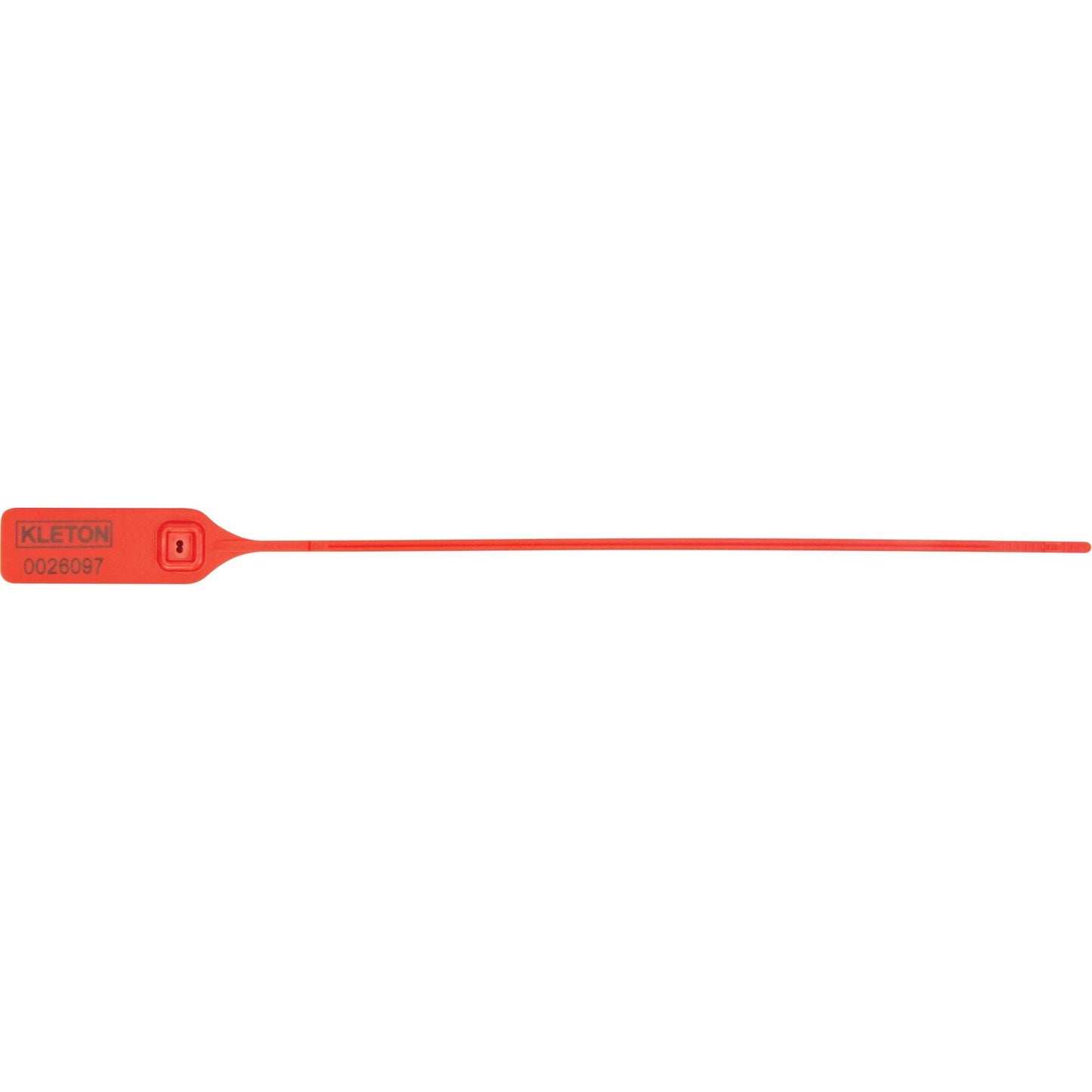 Heavy-Duty Security Seal, 13", Plastic, Pull-Up Seal