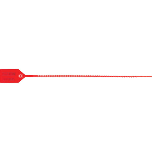 Standard-Duty Security Seal, 12", Plastic, Plastic Seal