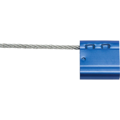 High Security Security Seal, 12", Metal, Cable Seal