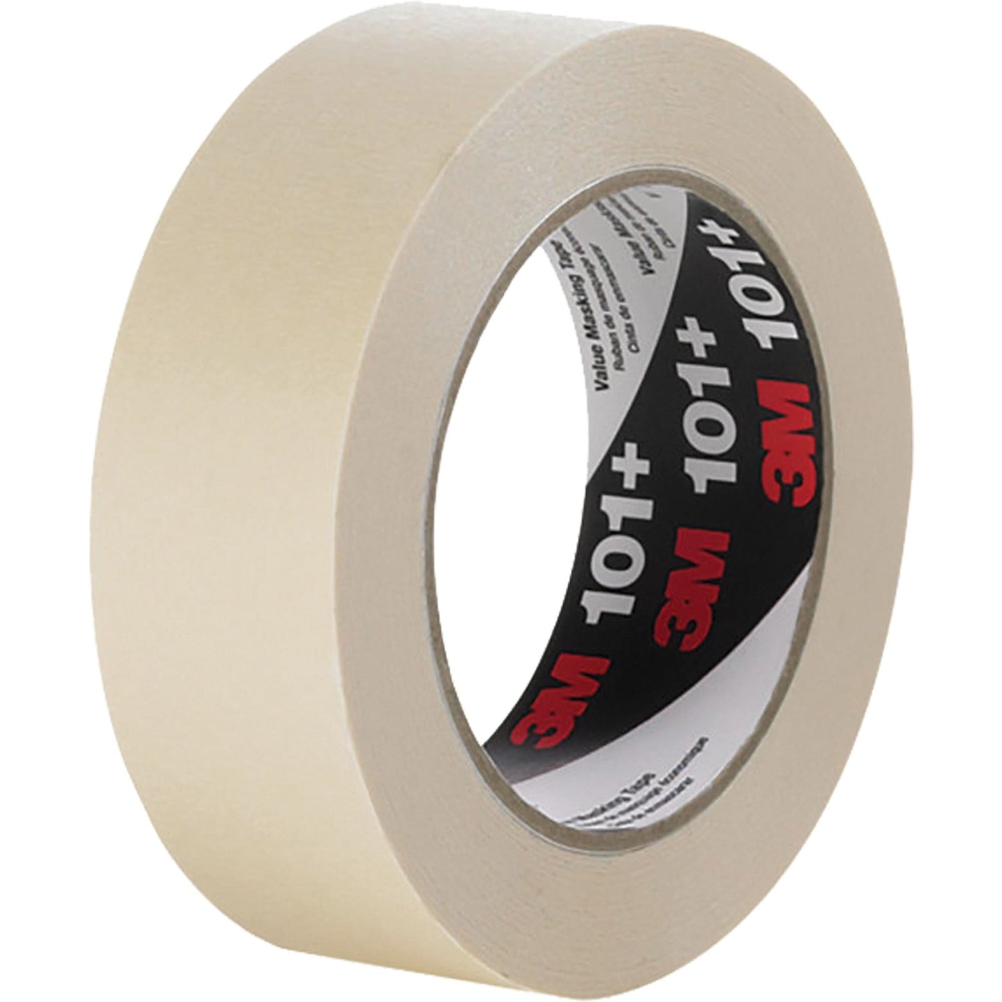 Value Masking Tape 101+, 12 mm (59/125") x 55 m (180.44'), Tan