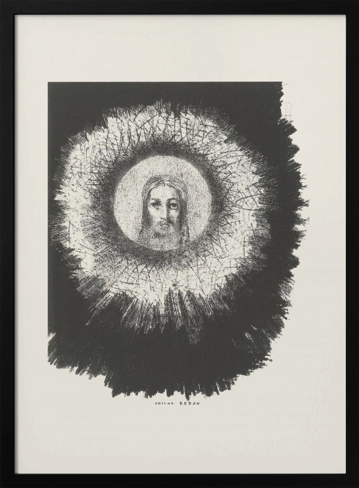 Décoration murale Et le visage du Christ a brillé dans le disque du Soleil