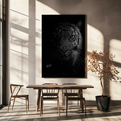 Wall art The Tiger