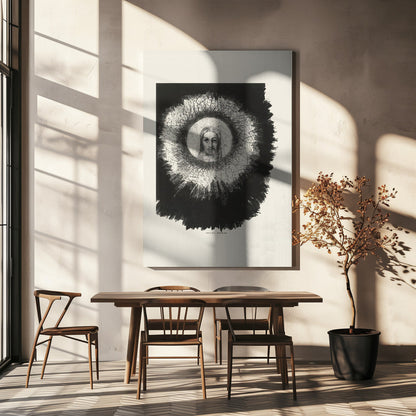Décoration murale Et le visage du Christ a brillé dans le disque du Soleil