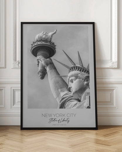 In focus: NEW YORK CITY Statue of Liberty in detail