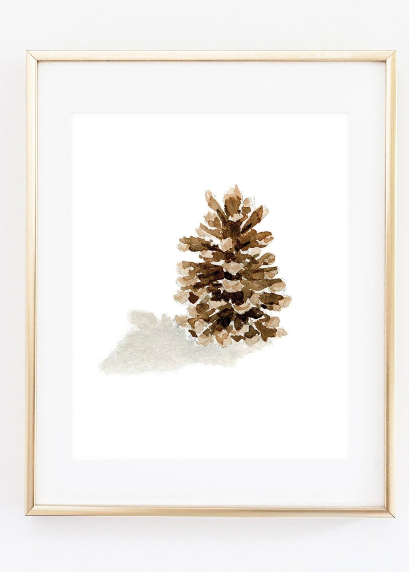 Pinecone Art Print
