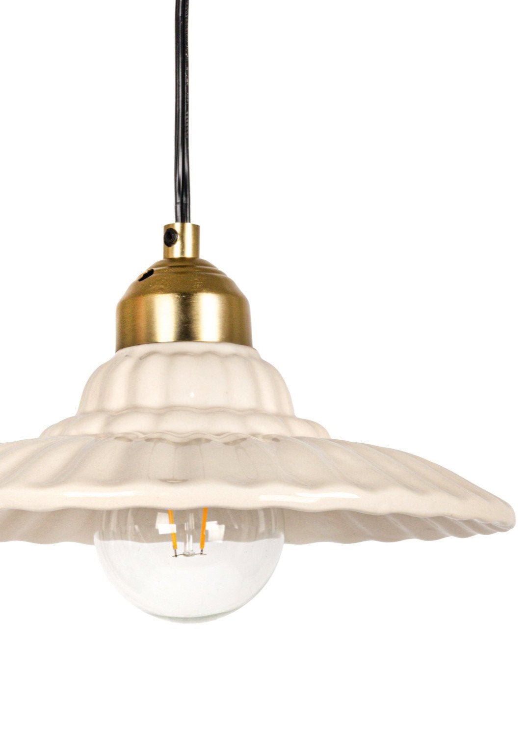 Pleated Pendant