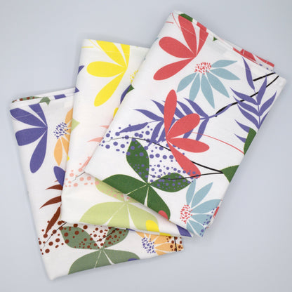 Pollen Up - Lot de 3 torchons en coton