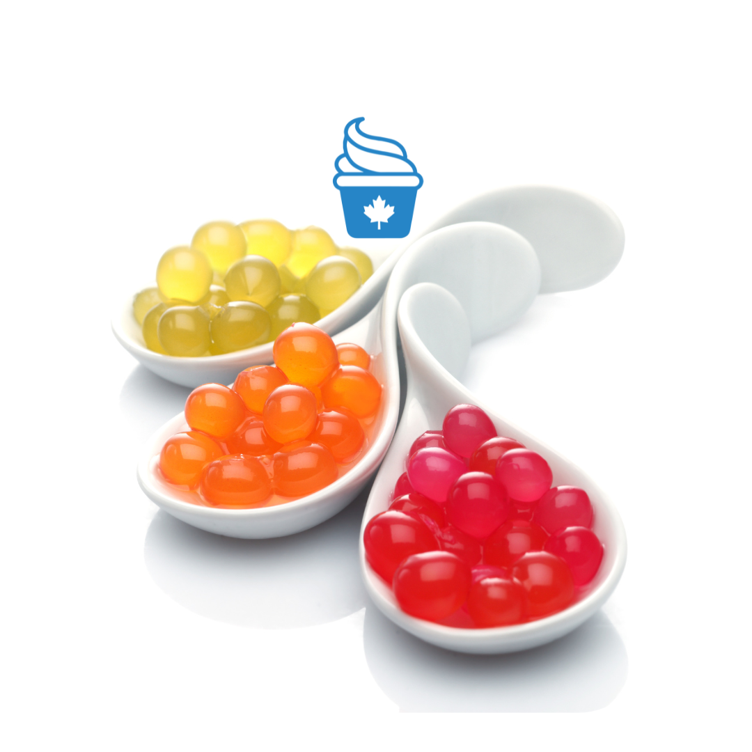 Watermelon Bursting Boba - 7 LB Jar - Popping Boba - Ships Free Within Canada on Orders Above CAD $199