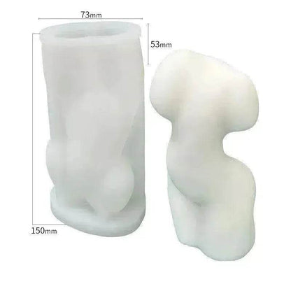 Portrait Scented Candle Silicone Mold DIY