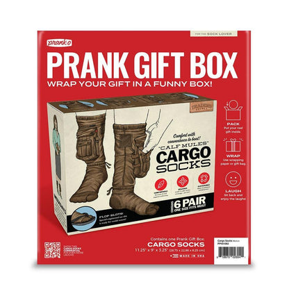 Prank-O - Prank Gift Box Cargo Socks