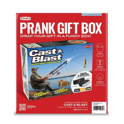 Prank-O - Boîte Cadeau Blague Coulée et Explosion