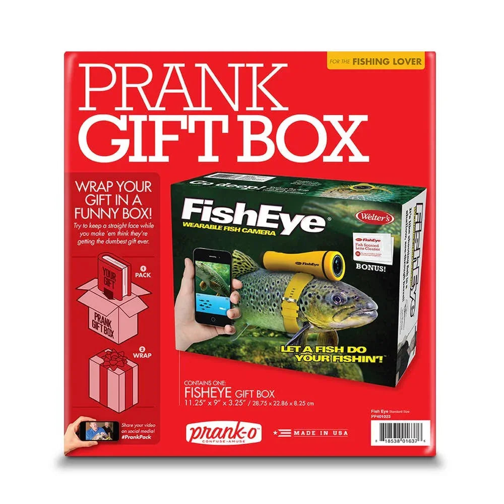 Prank-O - Prank Gift Box Fish Eye Camera