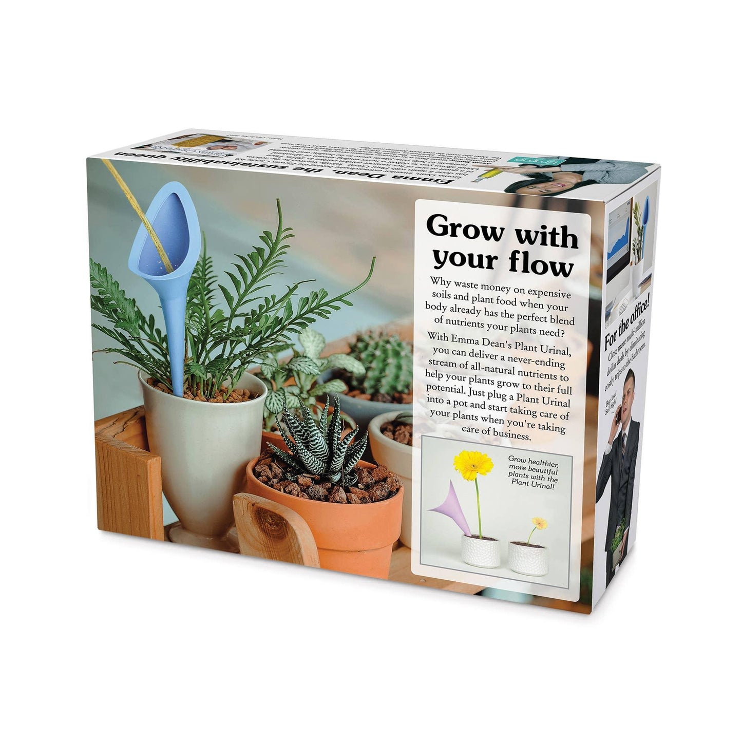 Prank-O - Boîte Cadeau Blague Urinoir de Plante
