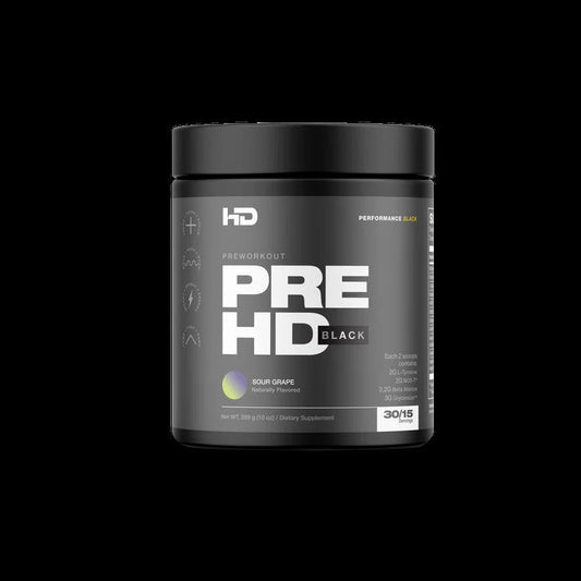 Pre HD Black Preworkout - Sour Grape