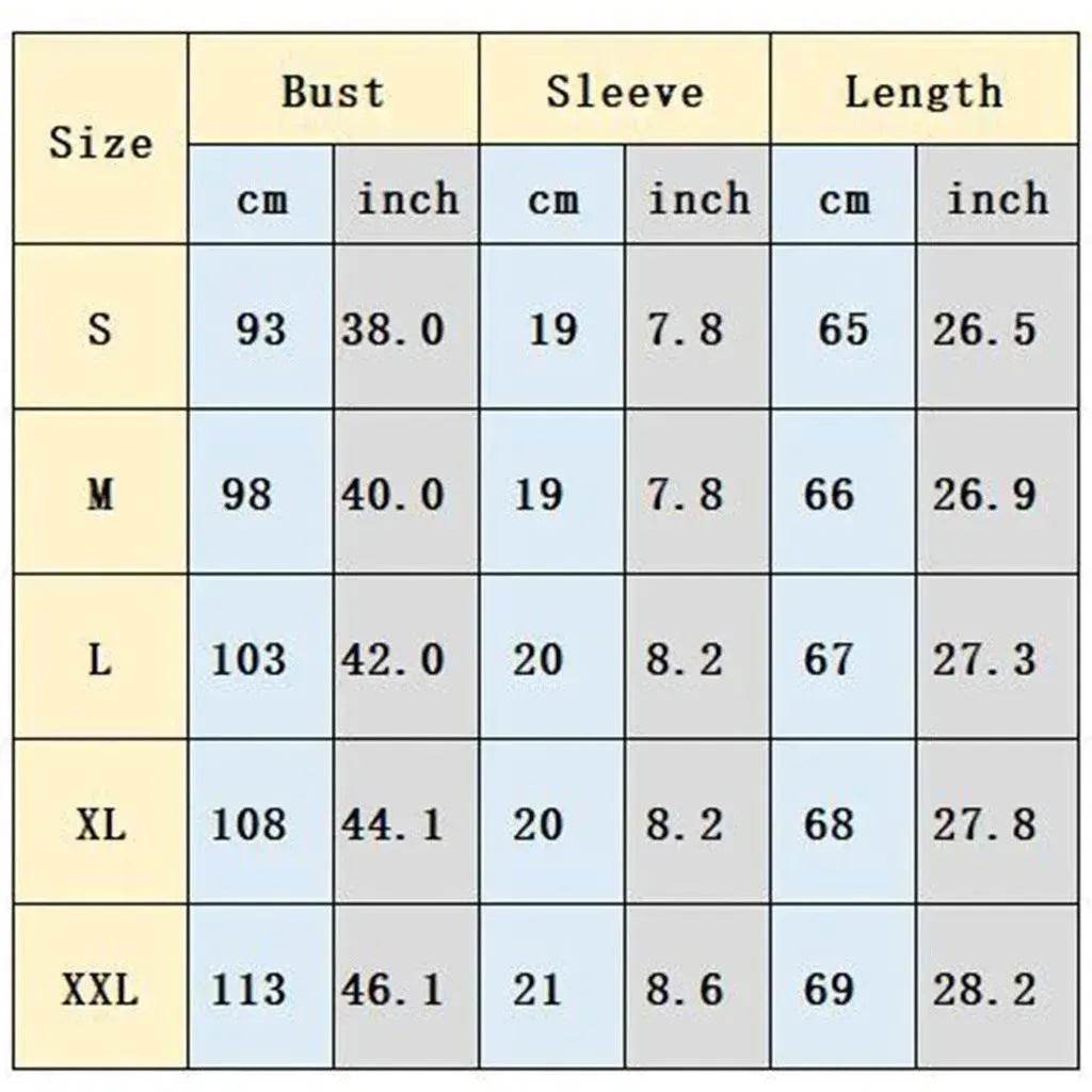 Solid Color Round Neck Short Sleeves.