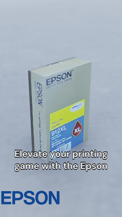 Cartouche d'encre jaune d'origine haute capacité Epson T912XL420 T912