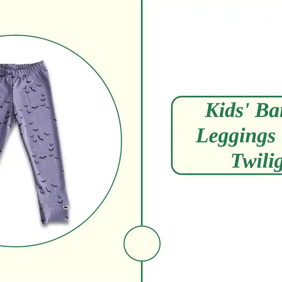 Kids' Bamboo Leggings | Batty Twilight by@Outfy