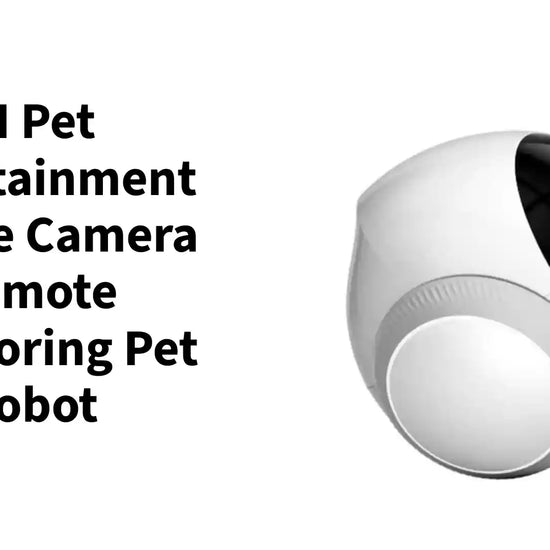 AI Pet Entertainment Mobile Camera Remote Monitoring Pet Robot by@Outfy