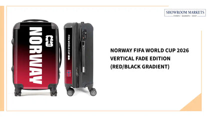Norway FIFA World Cup 2026 Vertical Fade Edition (Red/Black Gradient) by@Outfy