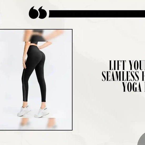 Lift Your Booty: Seamless High Waist Yoga Pants by@Outfy