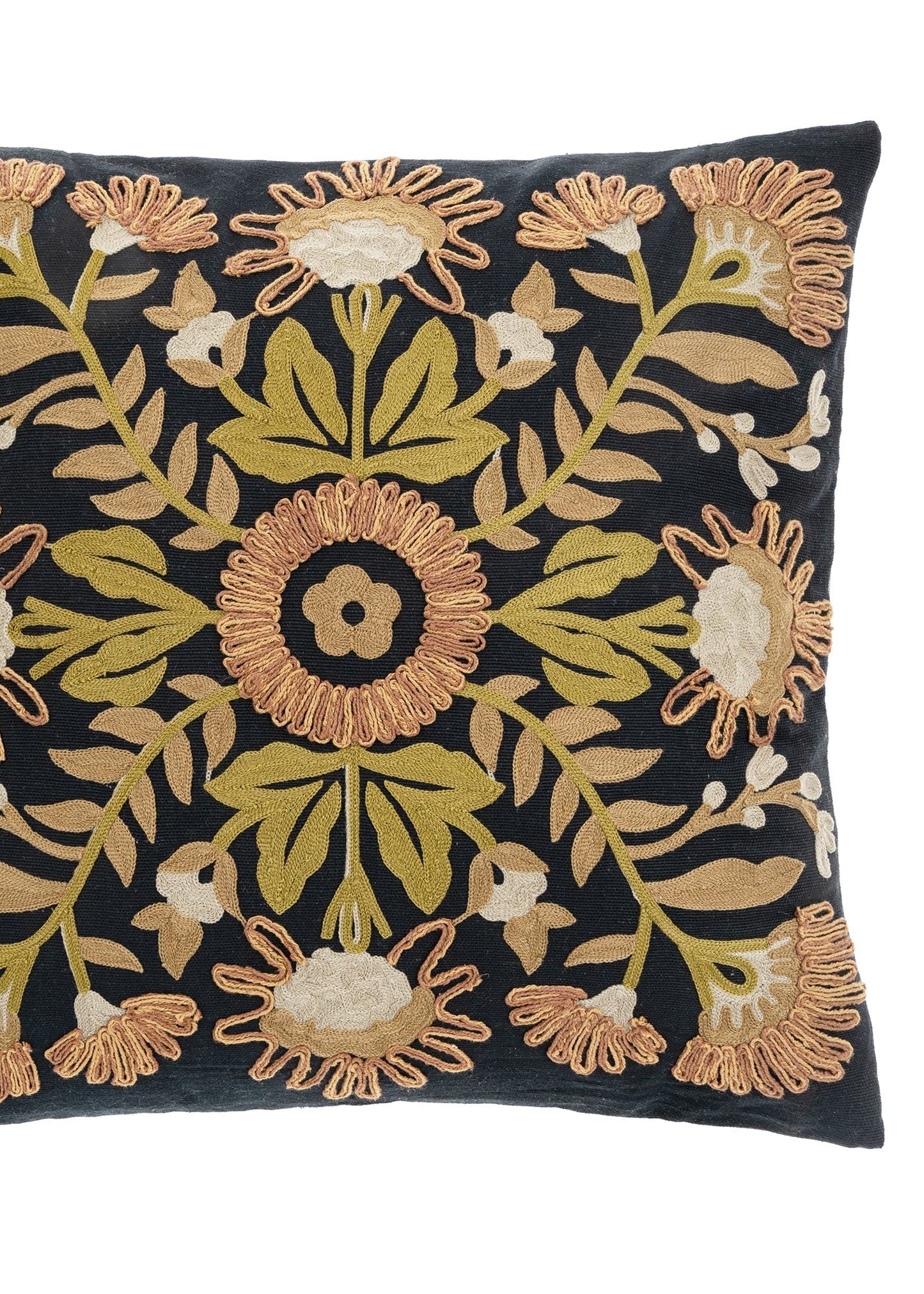 Primrose Embroidered Pillow