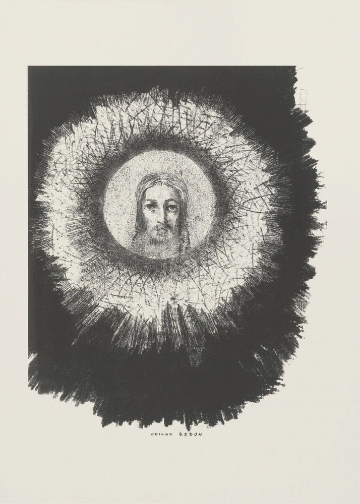 Décoration murale Et le visage du Christ a brillé dans le disque du Soleil