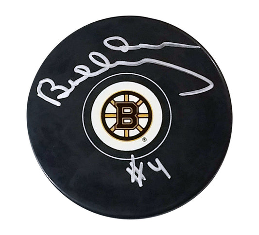 BOBBY ORR AUTOGRAPHED HOCKEY PUCK - BOSTON BRUINS