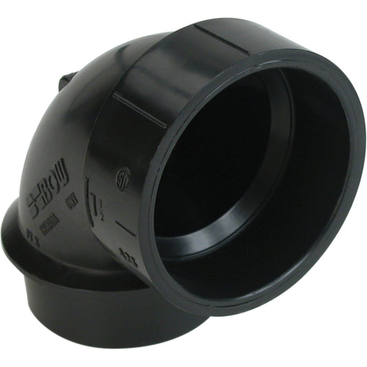 Raccord coudé à 90°, mâle x femelle, plastique, 1-1/4 po