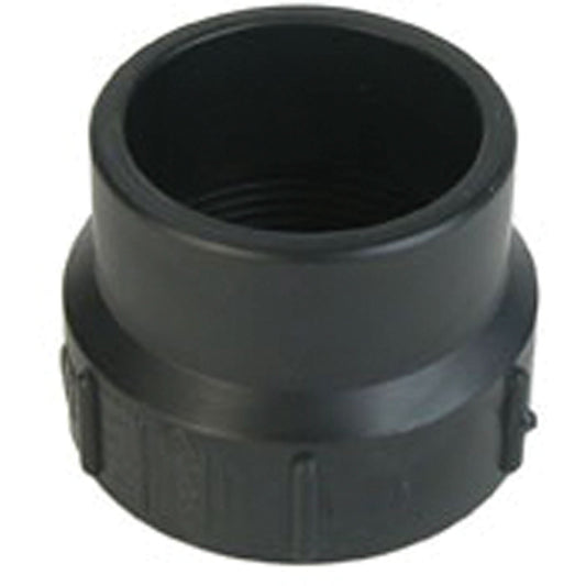 Cleanout Adapter, Spigot x FPT, 4" Dia., Plastic