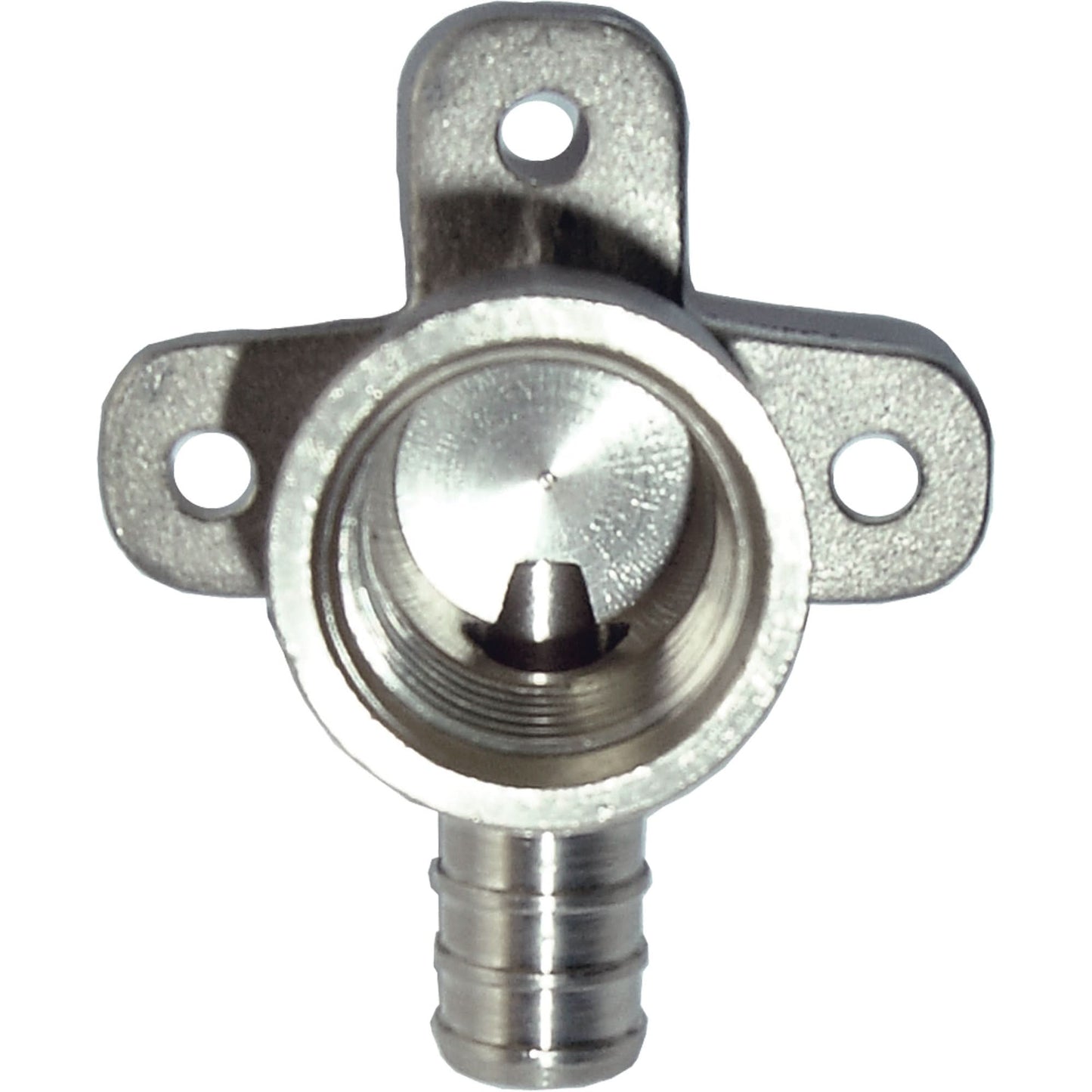 Lead-Free 90° Wing Elbow Fitting, Standard, Brass, 3/4" x 1/2"