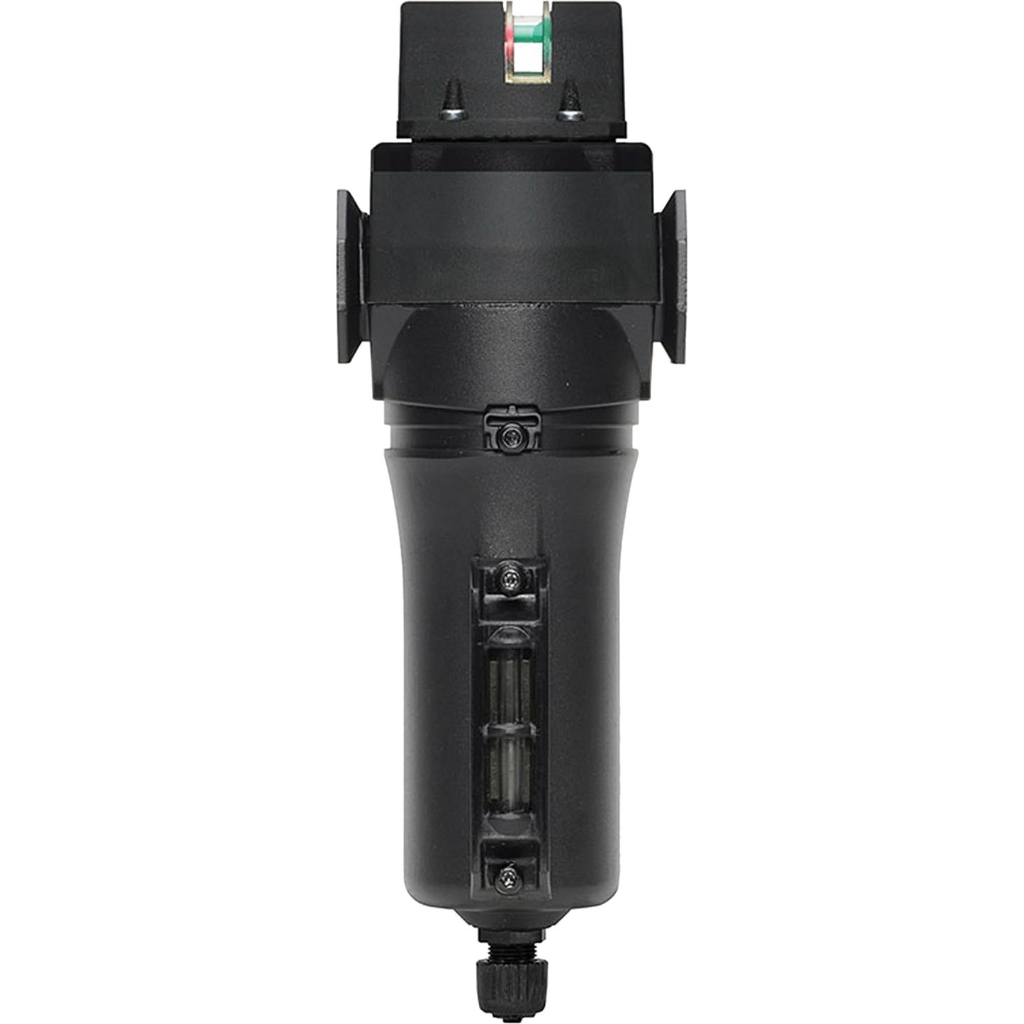 Manual Drain Coalescing Filter with Metal Bowl Modulair 300, In Line/Modular, 1/4" NPT, Manual Drain, For Oil