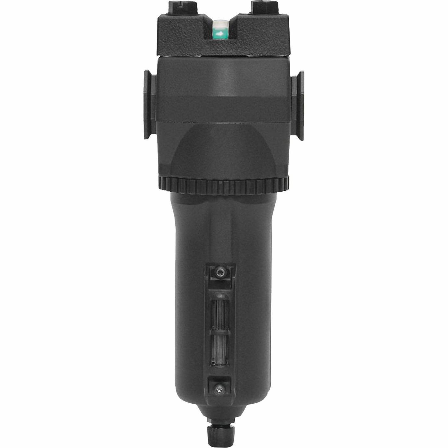 Coalescing Filter with Aluminum Bowl Modulair 400, In Line/Modular/Standard/Vertical, 3/4" NPTF, Manual Drain, For Oil/Dust/Particles
