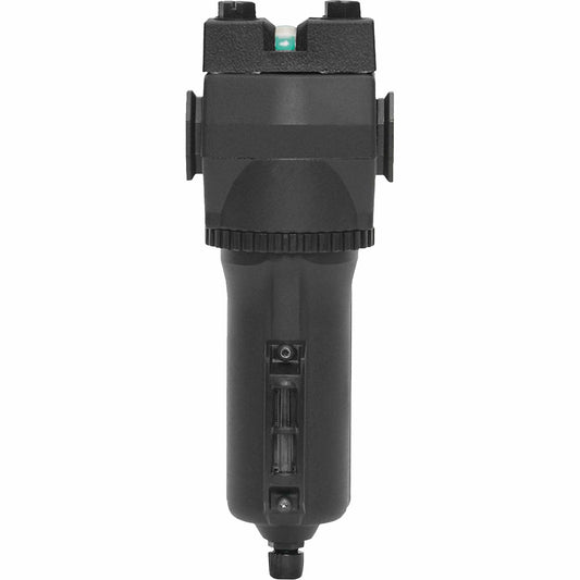 Coalescing Filter with Aluminum Bowl Modulair 400, In Line/Modular/Standard/Vertical, 3/4" NPTF, Manual Drain, For Oil/Dust/Particles