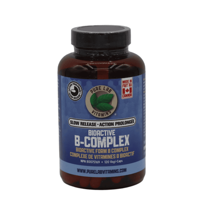 B-Complex Slow Release 120 Vegi-Caps