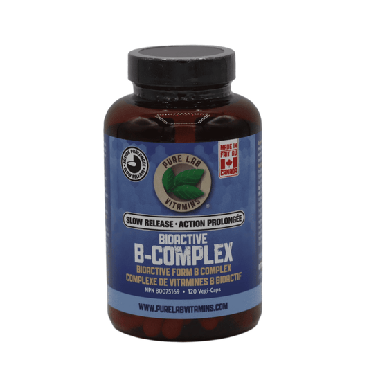 B-Complex Slow Release 120 Vegi-Caps