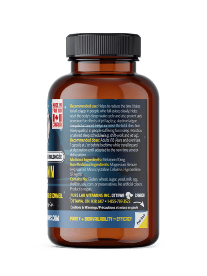 Melatonin 10mg Slow Release 60 Vegi-Caps