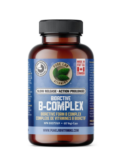B-Complex Slow Release 60 Vegi-Caps