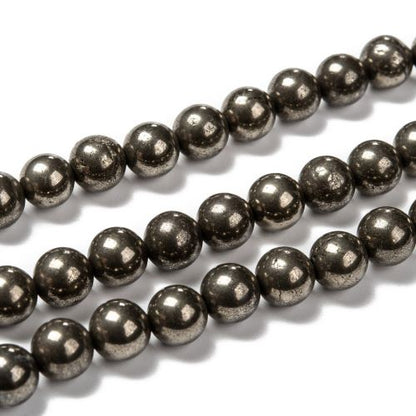Pyrite Gemstone Beads