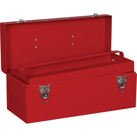 Boîte à outils utilitaire, 17,8 cm P x 40,6 cm L x 19,1 cm H, Rouge