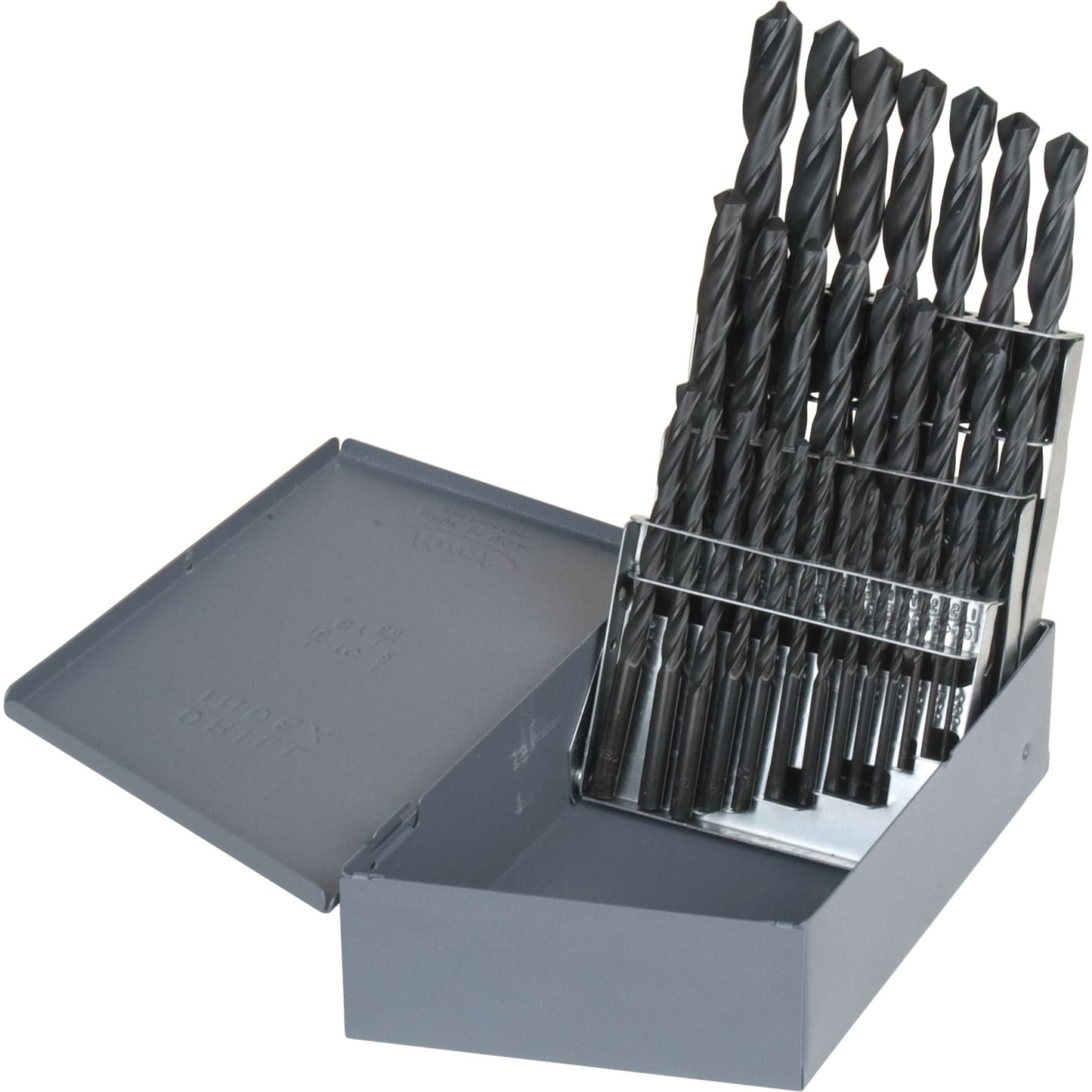Hyper Jobber Length Drill Bit Set, 60 Pieces