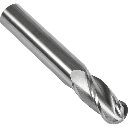 Fraise en bout hémisphérique S238 30°, 1/16" dia., 1-1/2" L, 4 goujures, queue 1/8", carbure