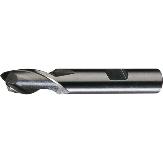 Single End Centre Cutting Square End Finishers , 0.5625" Dia., 2 Flutes, High Speed Steel