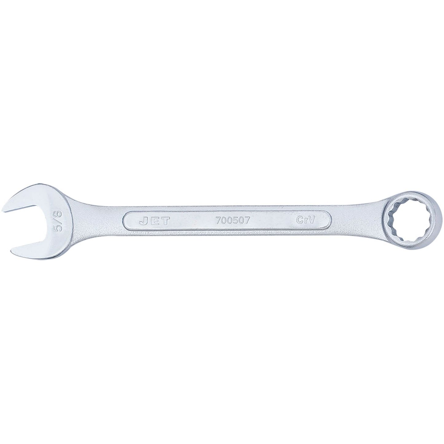 Raised Panel Combination Wrench, 5/8", Chrome Finish