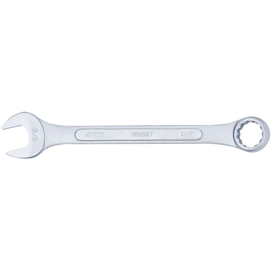 Raised Panel Combination Wrench, 5/8", Chrome Finish