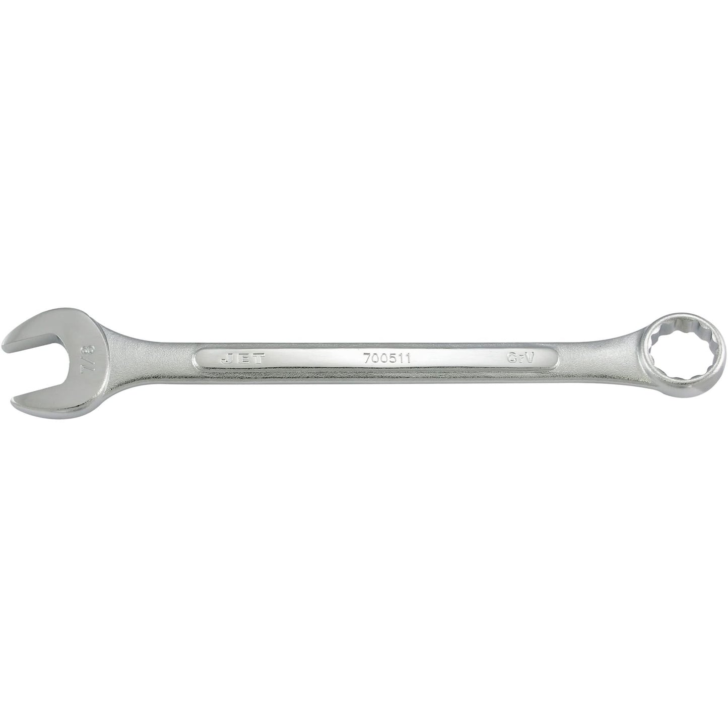 Raised Panel Combination Wrench, 7/8", Chrome Finish