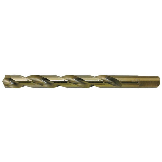 JET-KUT® Gold Super Premium M2  Jobber Drill Bit, High Speed Steel, 9/32", 135° Point Angle