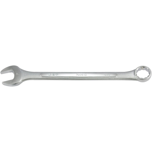 Raised Panel Combination Wrench, 1", Chrome Finish